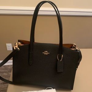 Coach Black Charlie Carryall